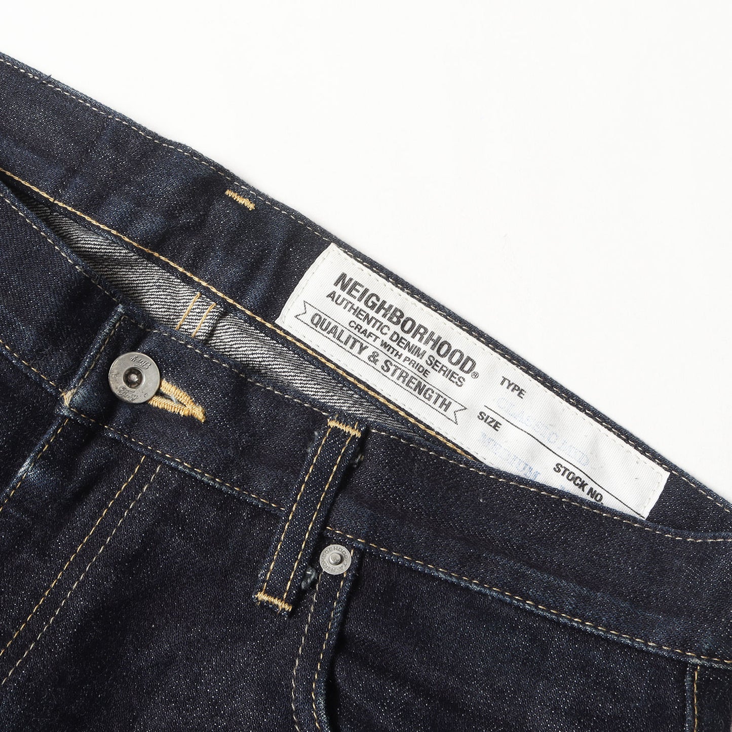 ミディアム リジッド デニムパンツ(RIGID CLASSIC MID / 14OZ-PT)