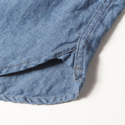 2トーン シャンブレー ワークシャツ(TWO TONE / C-SHIRT. LS)