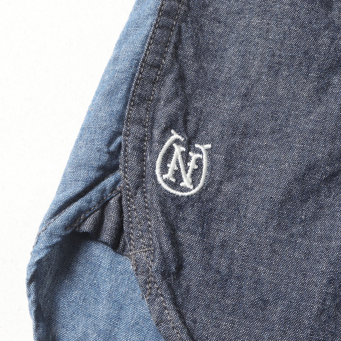 2トーン シャンブレー ワークシャツ(TWO TONE / C-SHIRT. LS)