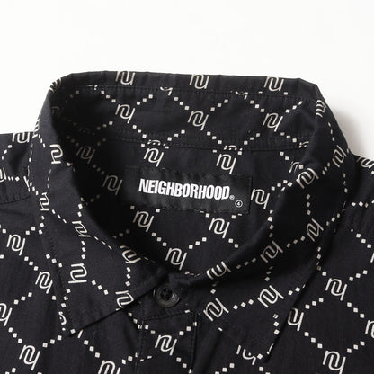 22SS モノグラム コットン 半袖シャツ(MONOGRAM / C-SHIRT. SS)