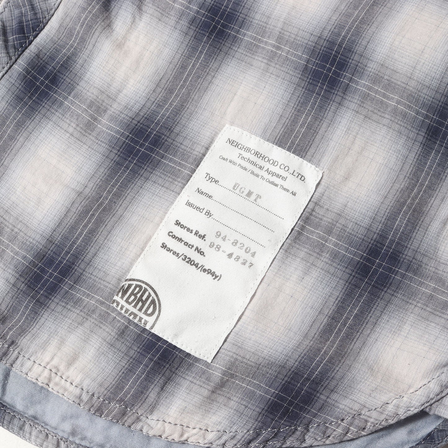 オンブレチェック ダブルガーゼ ウエスタンシャツ(RAWHIDE / C-SHIRT. LS)