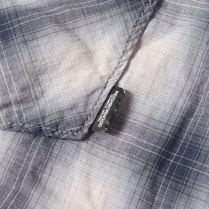 オンブレチェック ダブルガーゼ ウエスタンシャツ(RAWHIDE / C-SHIRT. LS)