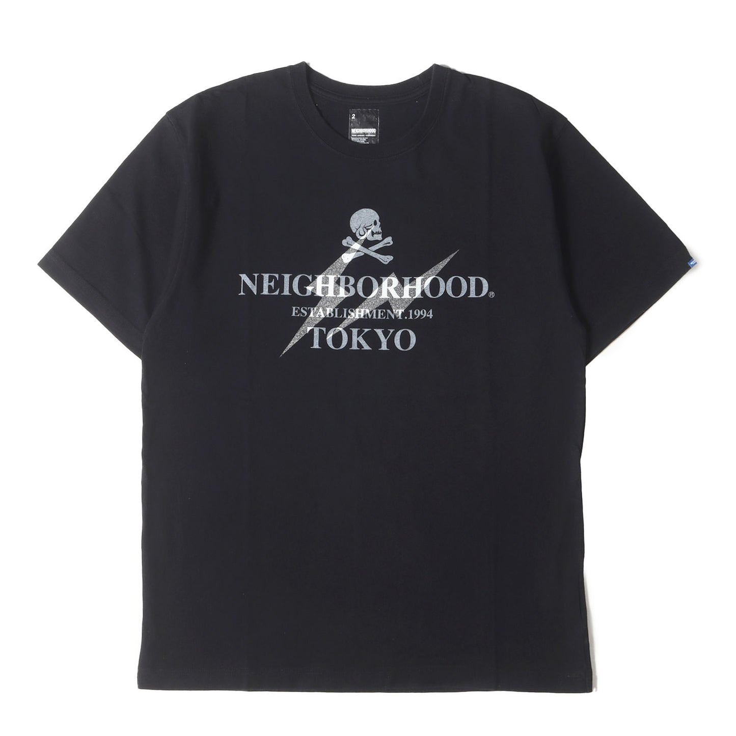 ×fragment design サンダー ラメプリント Tシャツ