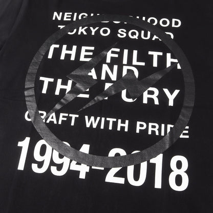 ×fragment design レイヤードロゴ Tシャツ