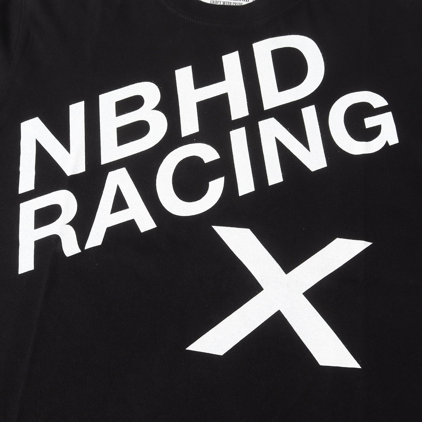 NBHD RACING Xロゴ Tシャツ