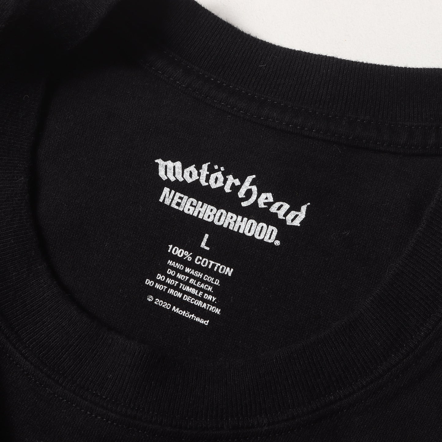 20AW 初売り限定 ×Motorhead ロングスリーブ Tシャツ