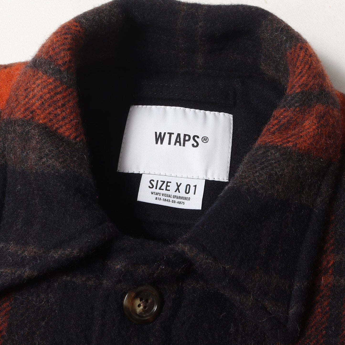 24AW モッサウール チェック シャツジャケット(WCPO 02 / JACKET / WOPL. MOSSER. TEXTILE)