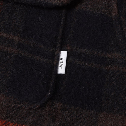 24AW モッサウール チェック シャツジャケット(WCPO 02 / JACKET / WOPL. MOSSER. TEXTILE)