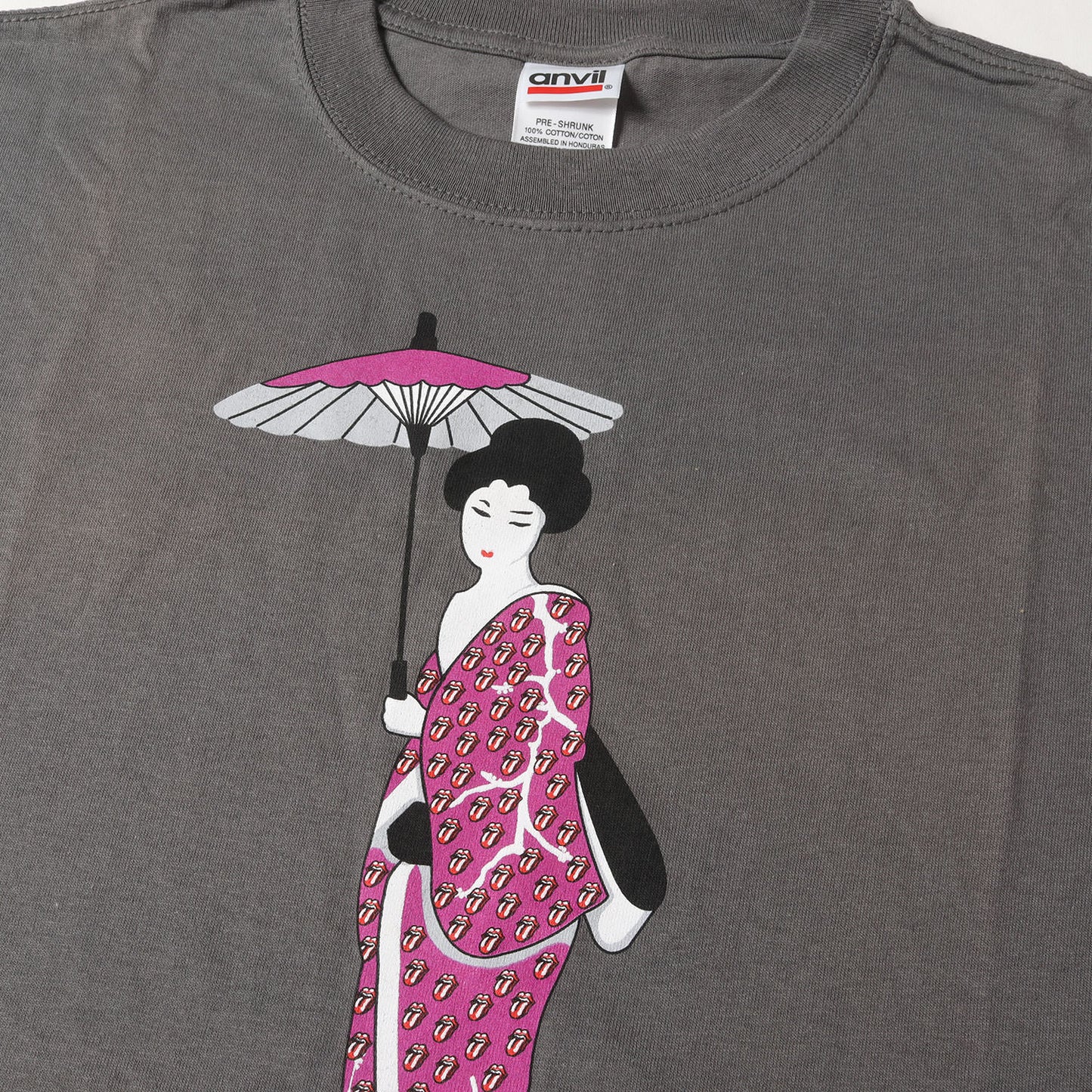 00s The Rolling Stones Tokyo Golden Circle 2006 芸者 Tシャツ(anvilボディ)