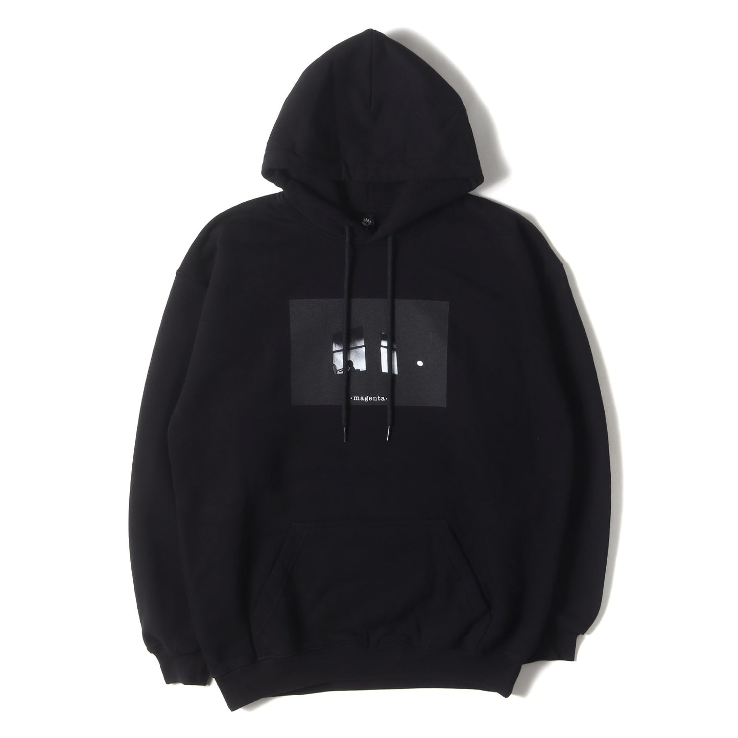 グラフィックプリント スウェットパーカー(Window Hoodie)