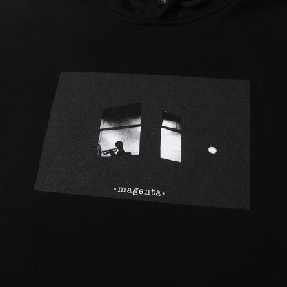 グラフィックプリント スウェットパーカー(Window Hoodie)