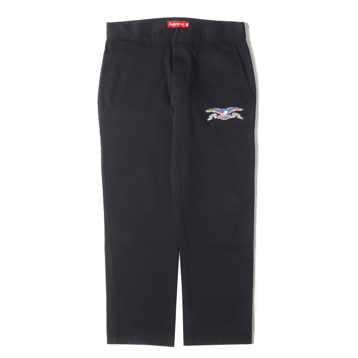 ANTIHERO T/Cツイル ワーク チノパンツ(Work Pant) - ブランド古着の 