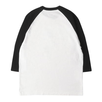 00s FUCKロゴ 7分袖 ラグラン ヘビー Tシャツ