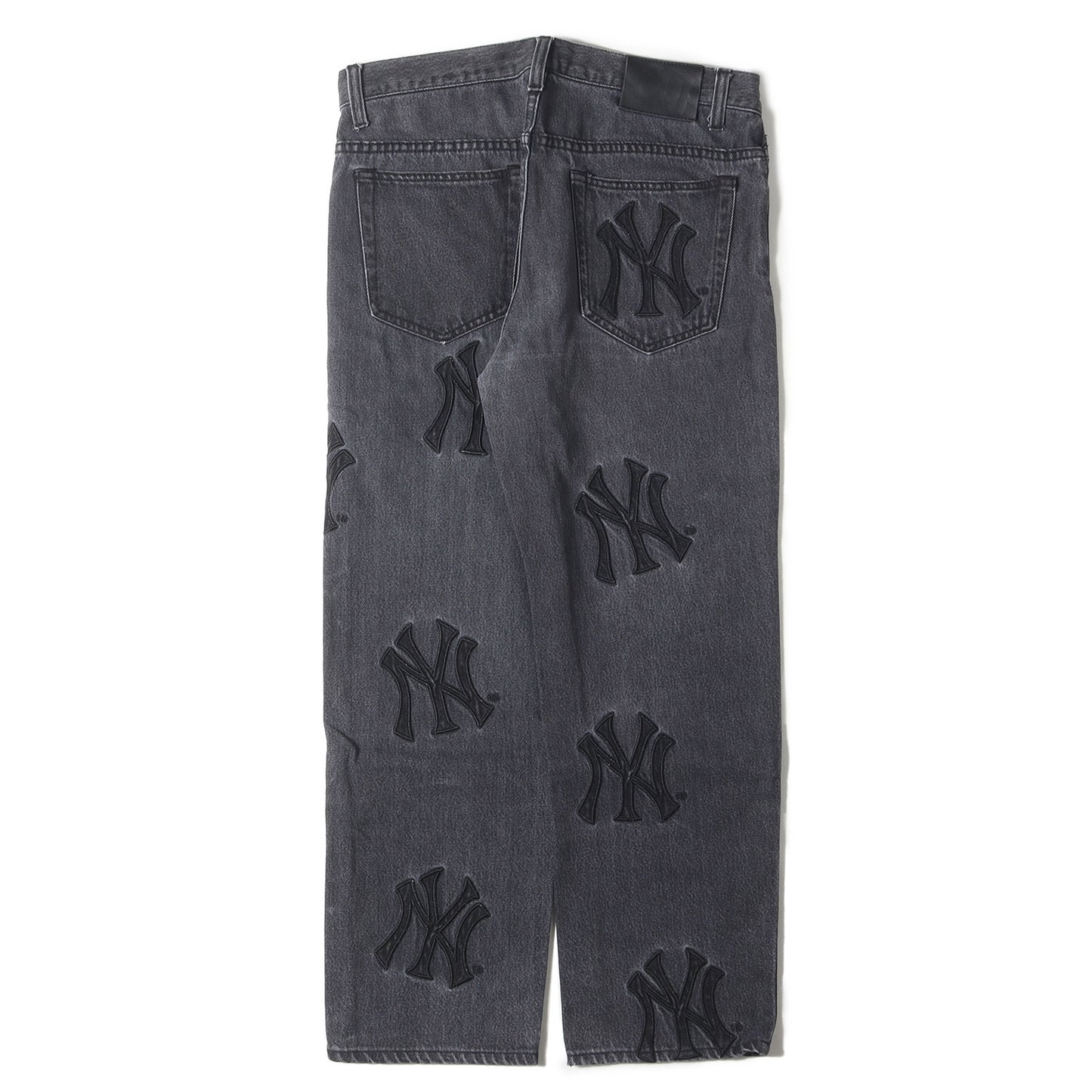 21AW ×New York Yankees ユーズド加工 デニムパンツ(Regular Jean)