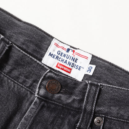 21AW ×New York Yankees ユーズド加工 デニムパンツ(Regular Jean)