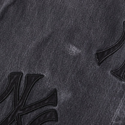 21AW ×New York Yankees ユーズド加工 デニムパンツ(Regular Jean)
