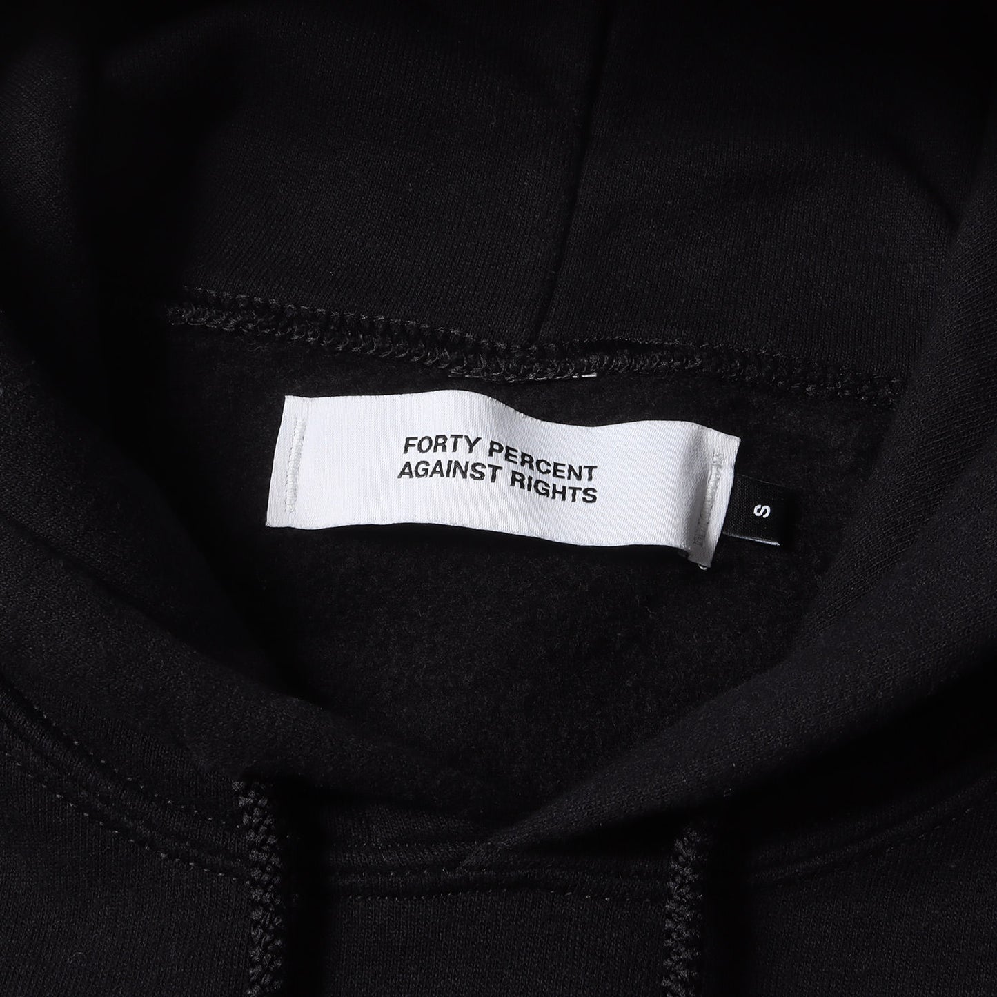 ブランドロゴ刺繍 スウェットパーカー