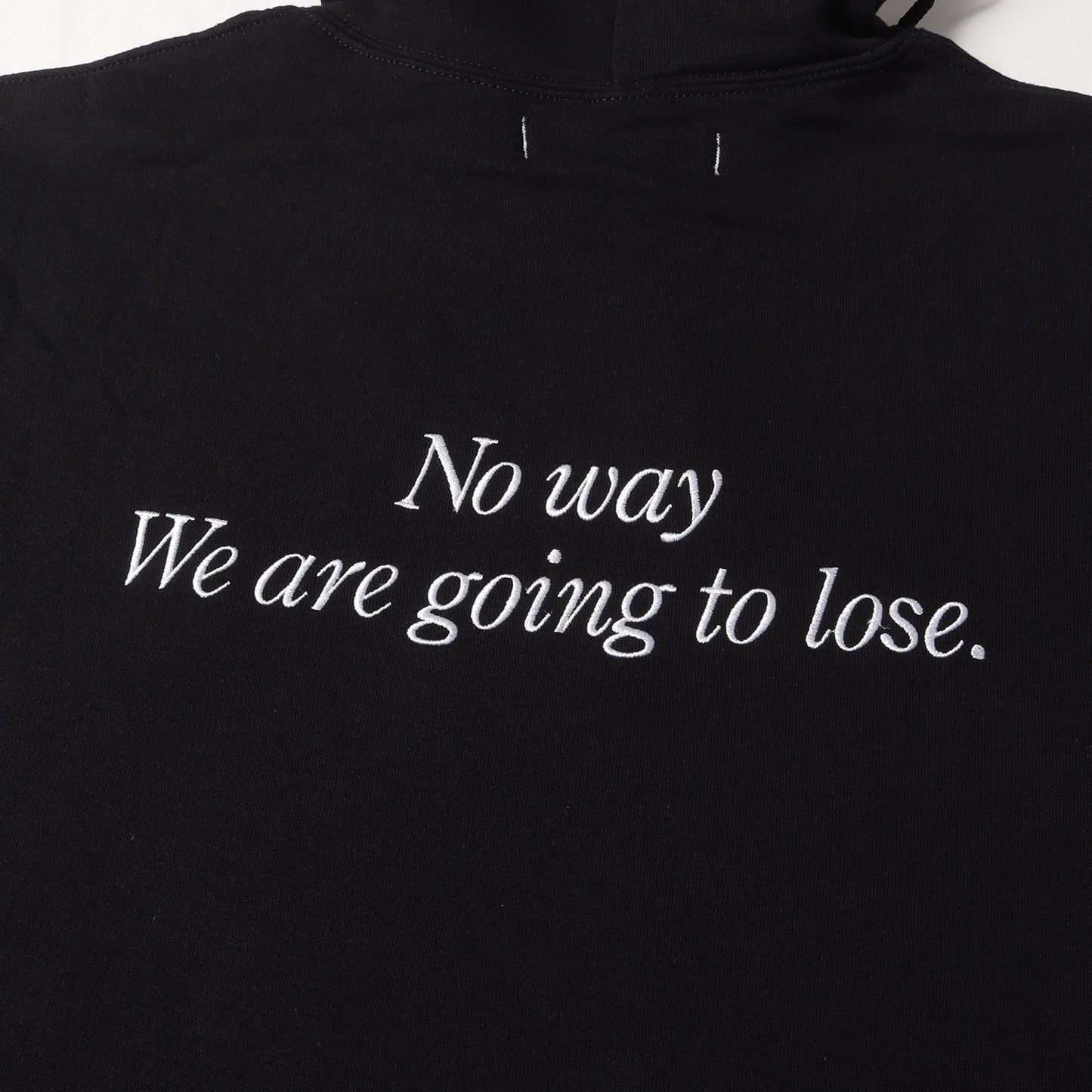 ブランドロゴ刺繍 スウェットパーカー