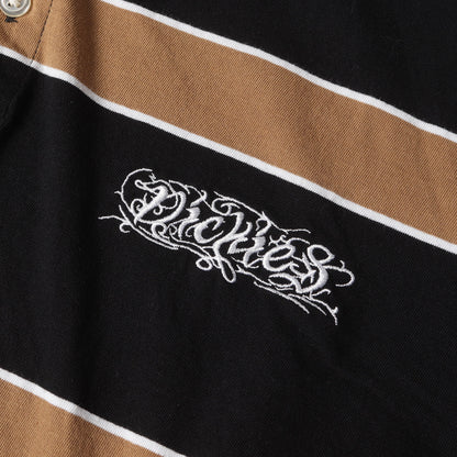 24AW ×Dickies サーマル レイヤード ボーダー ポロシャツ(Thermal Polo)