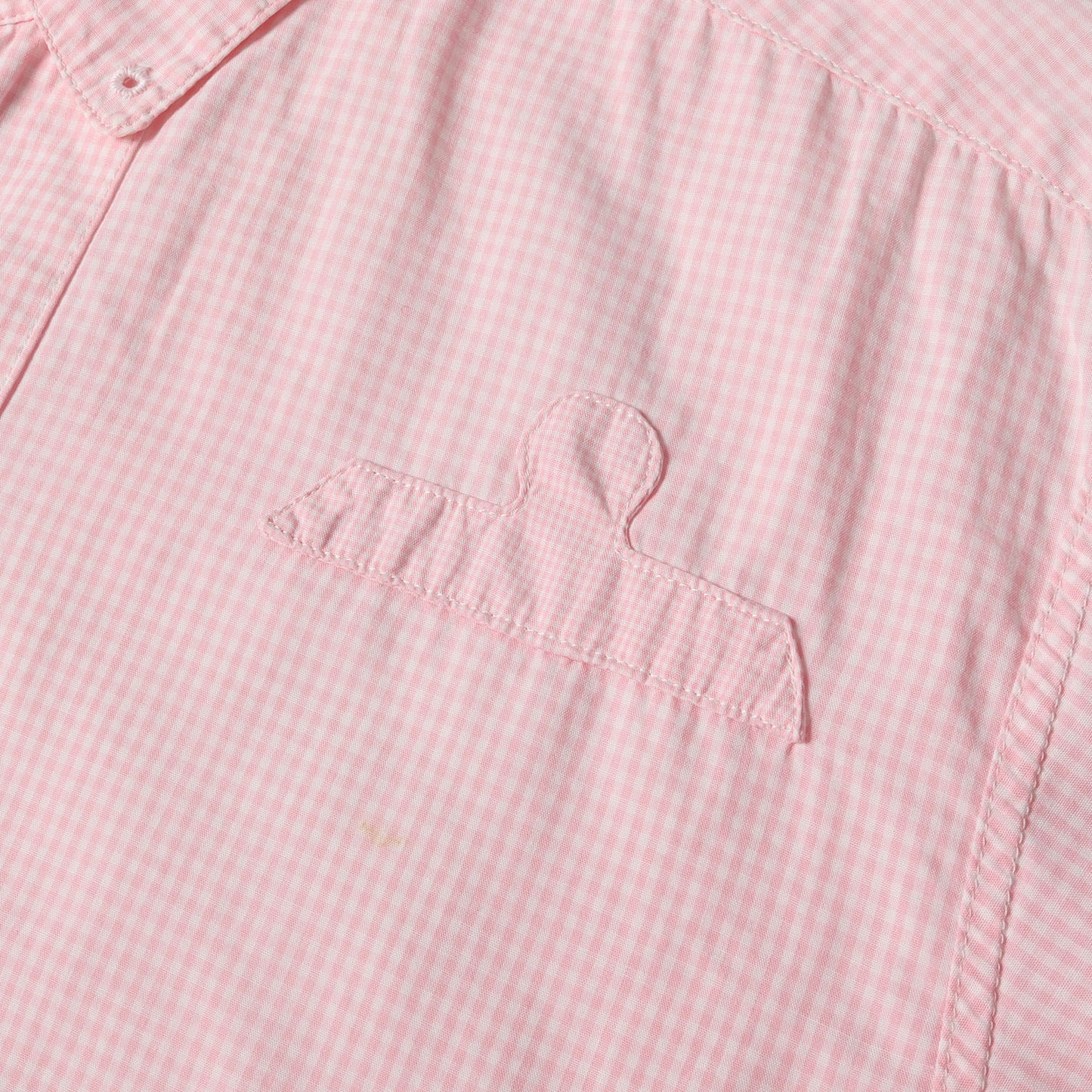 01AW D.A.V.F / 宝飾武装義勇軍期 パッチワーク ギンガムチェックシャツ