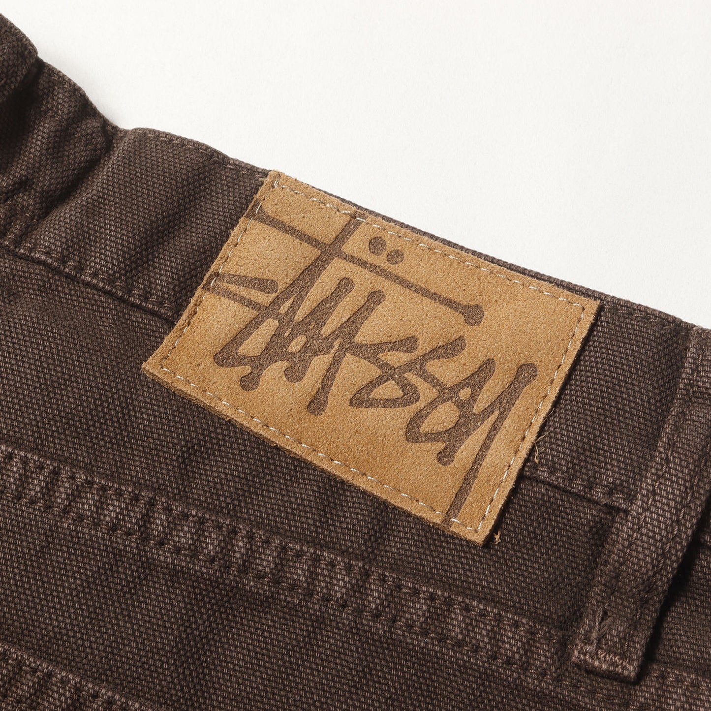 24SS ウォッシュ加工 キャンバス 5ポケット パンツ(CLASSIC JEANS WASHED CANVAS)