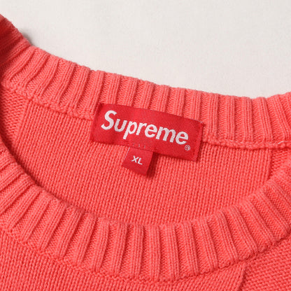 21SS チェッカーパターン コットンニット セーター(Tonal Checkerboard Small Box Sweater)