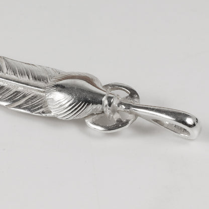 銀ハート ホイール フェザー 小