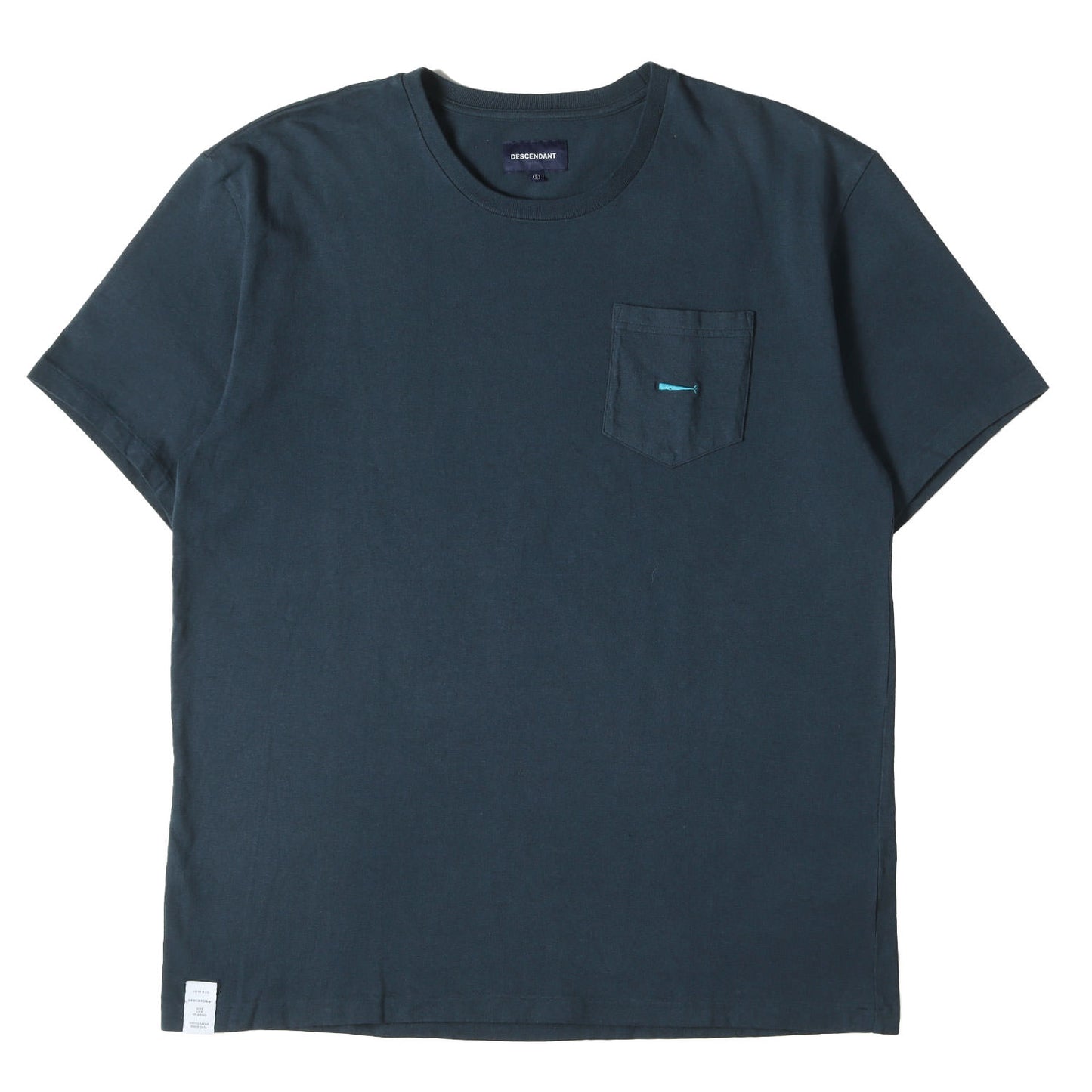 ワンポイント刺繍 ポケット Tシャツ(CACHALOT CROP SS)