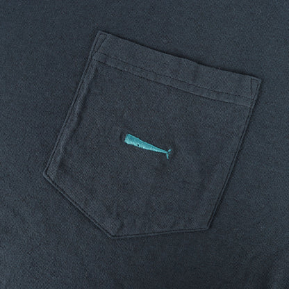 ワンポイント刺繍 ポケット Tシャツ(CACHALOT CROP SS)