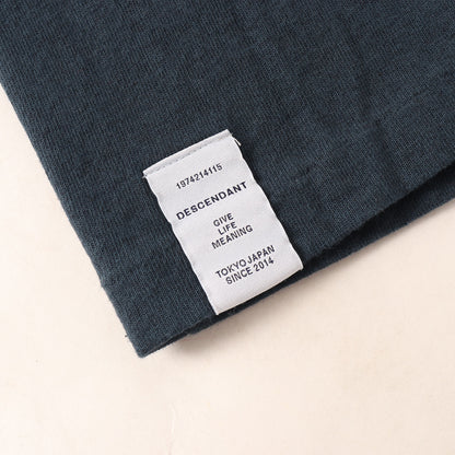 ワンポイント刺繍 ポケット Tシャツ(CACHALOT CROP SS)
