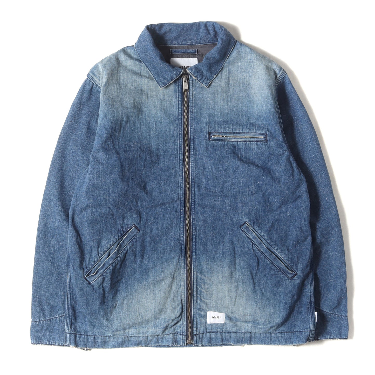ヴィンテージ加工 ワーク デニムジャケット(ACE JACKET)