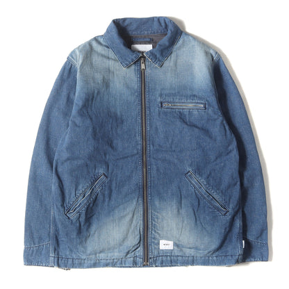 ヴィンテージ加工 ワーク デニムジャケット(ACE JACKET)