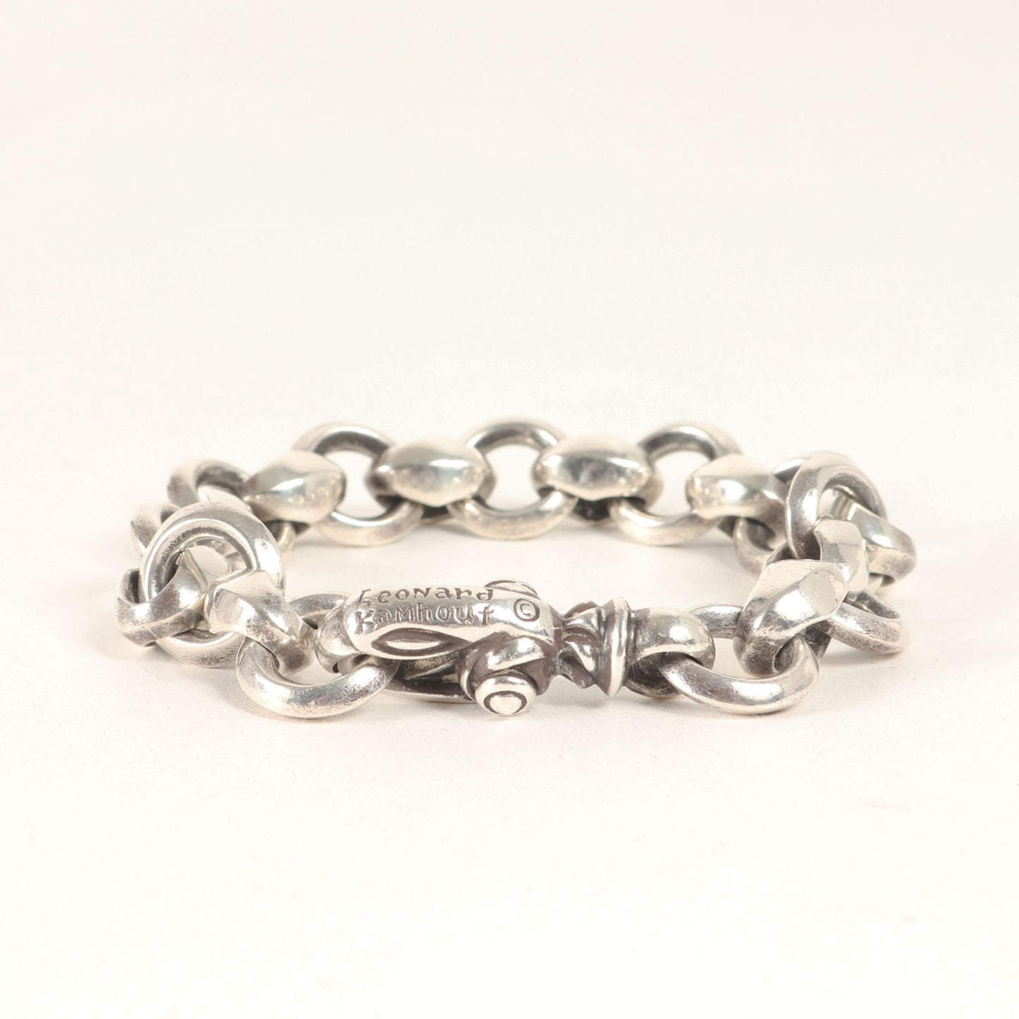 シルク シグネット ブレスレット LK刻印(Silk Cygnet Bracelet ショート)