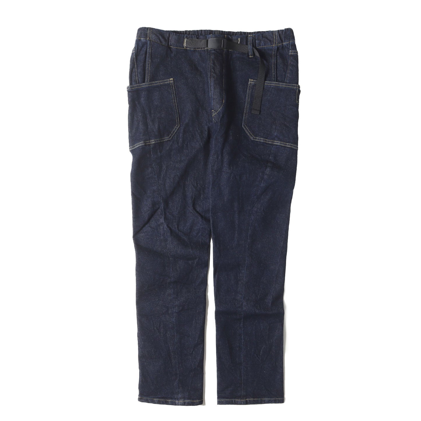 BIT BLUE別注 ストレッチデニム キャンプ イージーパンツ(WARM DENIM JOG 3D CAMP PANTS)