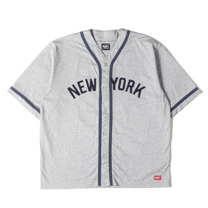 ×Rawlings NEW YORK コットン ベースボールシャツ