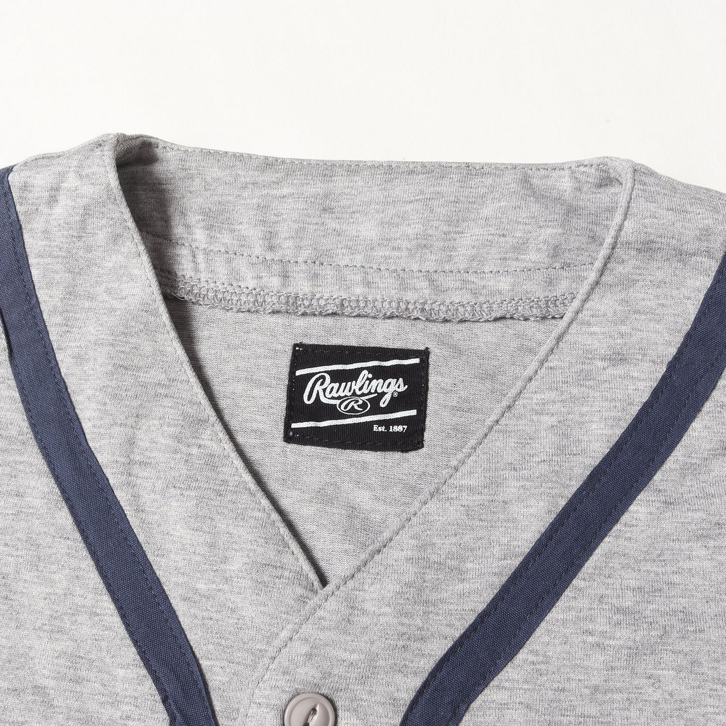 ×Rawlings NEW YORK コットン ベースボールシャツ