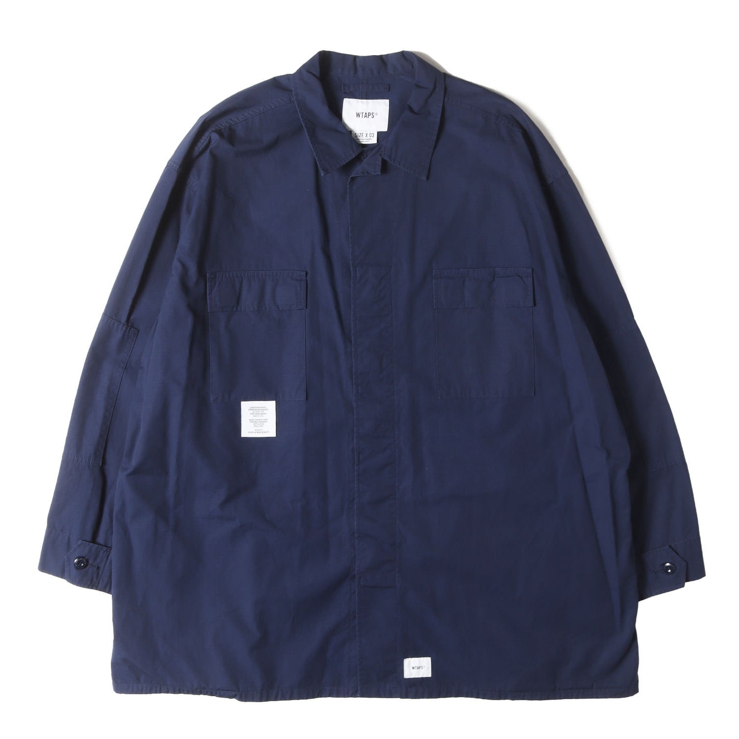 クロスボーン オーバーサイズ ミリタリー シャツジャケット(GUARDIAN / JACKET)