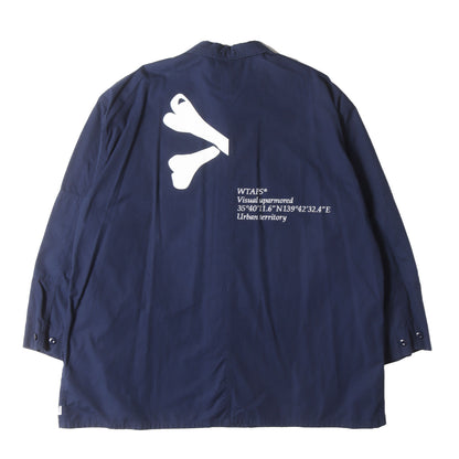 クロスボーン オーバーサイズ ミリタリー シャツジャケット(GUARDIAN / JACKET)