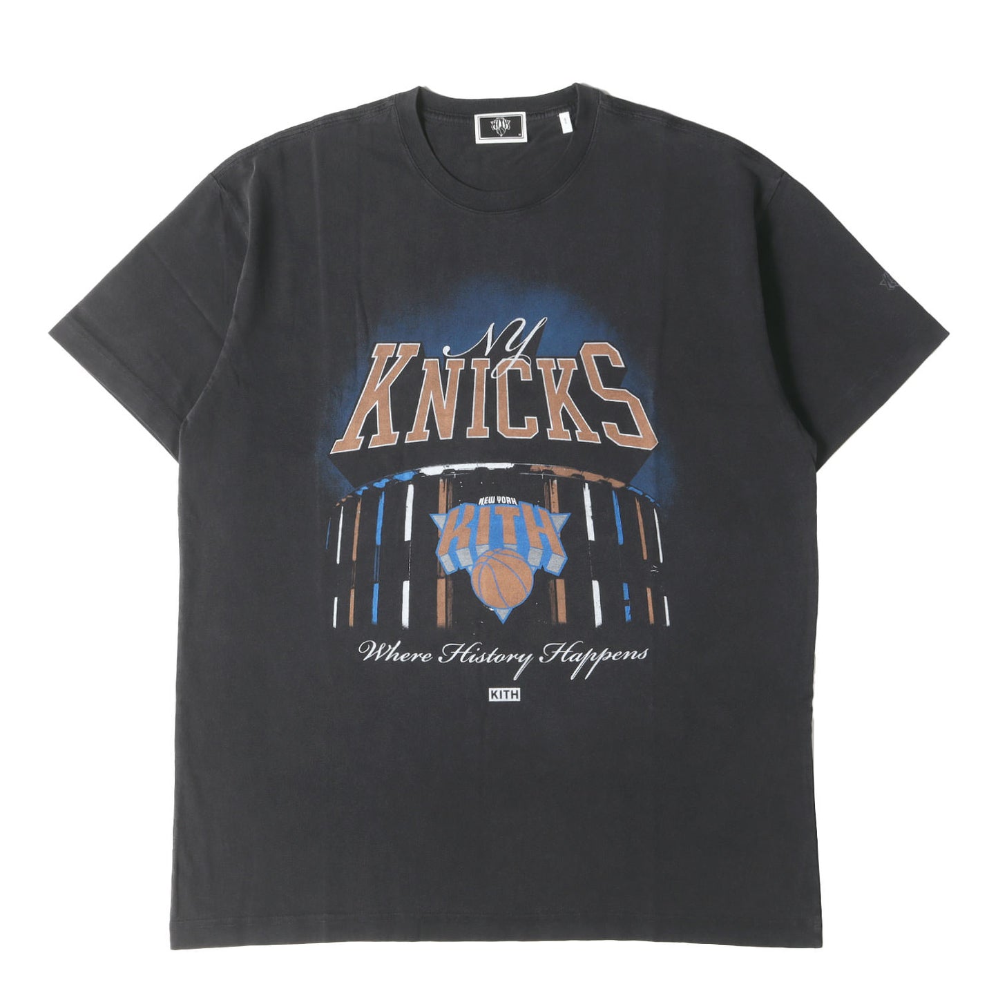 23AW × NBA New York Knicks ヴィンテージ加工 Tシャツ(MSG Vintage Tee)