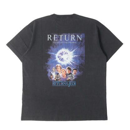 23SS ×STAR WARS ヴィンテージ加工 ジェダイの帰還 ポスター Tシャツ(Return Of The Jedi Poster Vintage Tee)