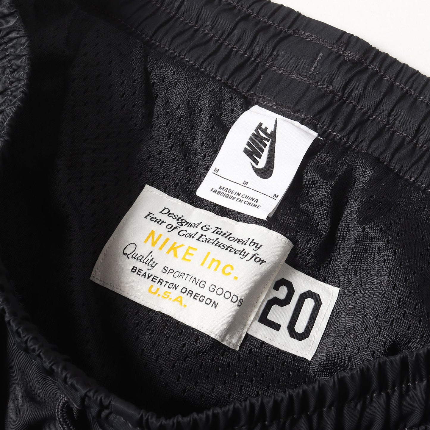 20AW ×NIKE ×NBA ヘビーナイロン ウォームアップ パンツ(WARM UP PANT)