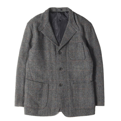 ×Harris Tweed ツイード マックイーン 3つボタン ワークジャケット(McQUEEN / JACKET)