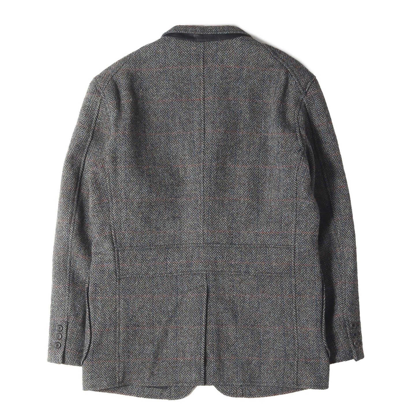 ×Harris Tweed ツイード マックイーン 3つボタン ワークジャケット(McQUEEN / JACKET)