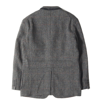 ×Harris Tweed ツイード マックイーン 3つボタン ワークジャケット(McQUEEN / JACKET)