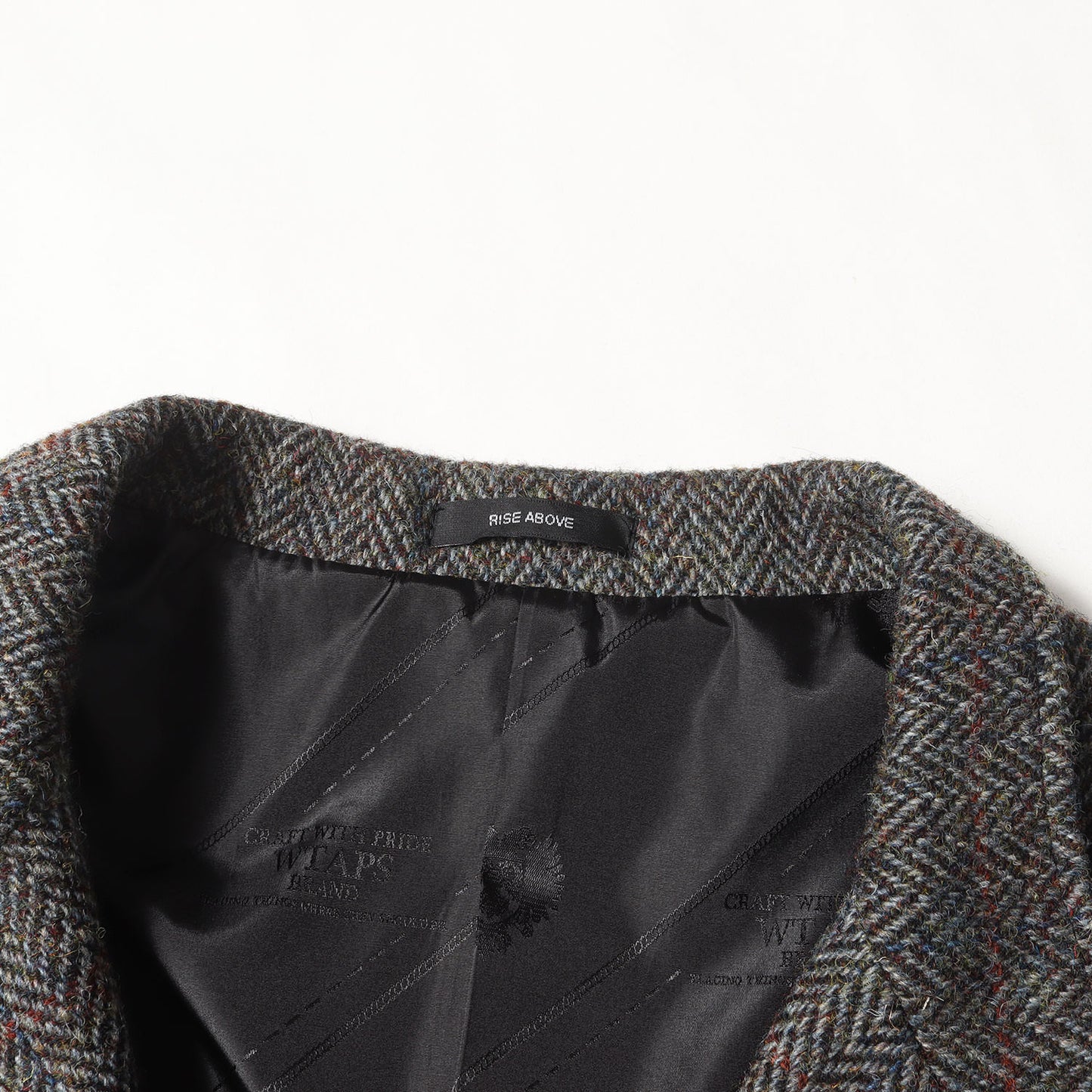 ×Harris Tweed ツイード マックイーン 3つボタン ワークジャケット(McQUEEN / JACKET)