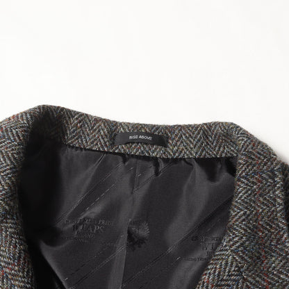×Harris Tweed ツイード マックイーン 3つボタン ワークジャケット(McQUEEN / JACKET)
