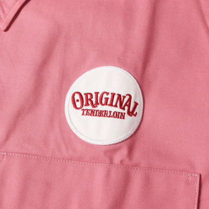 ワッペン付き T/C ワークシャツ(WORK SHT U)