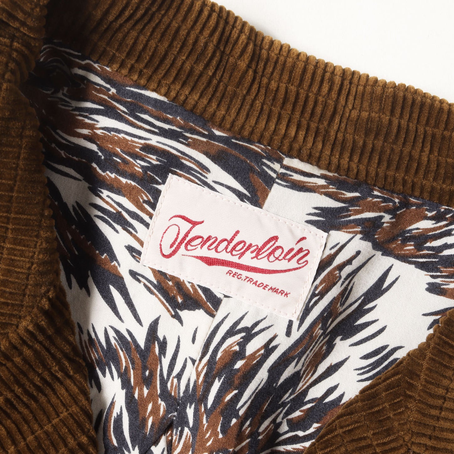 コーデュロイ 裏地ウルフ柄 ワークジャケット(T-CORDUROY JKT)