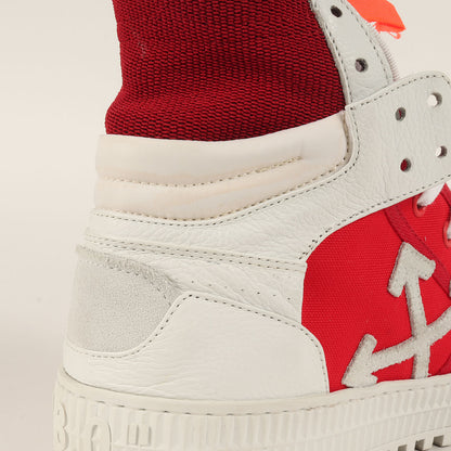 キャンバス レザー ハイカット スニーカー(3.0 OFF COURT)