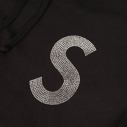 21SS スワロフスキーSロゴ スウェット パーカー(Swarovski S Logo Hooded Sweatshirt)